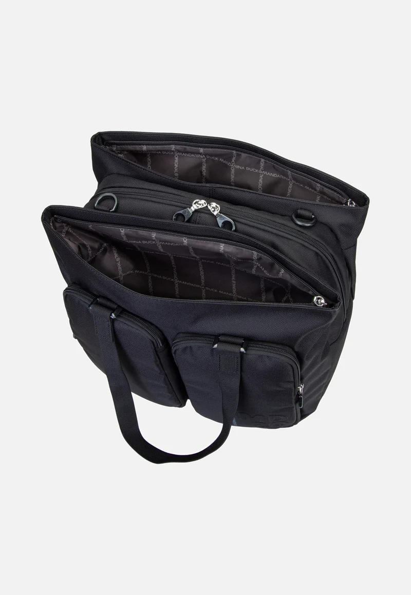 MD20 Double Zip QMT73 Black - Shopper