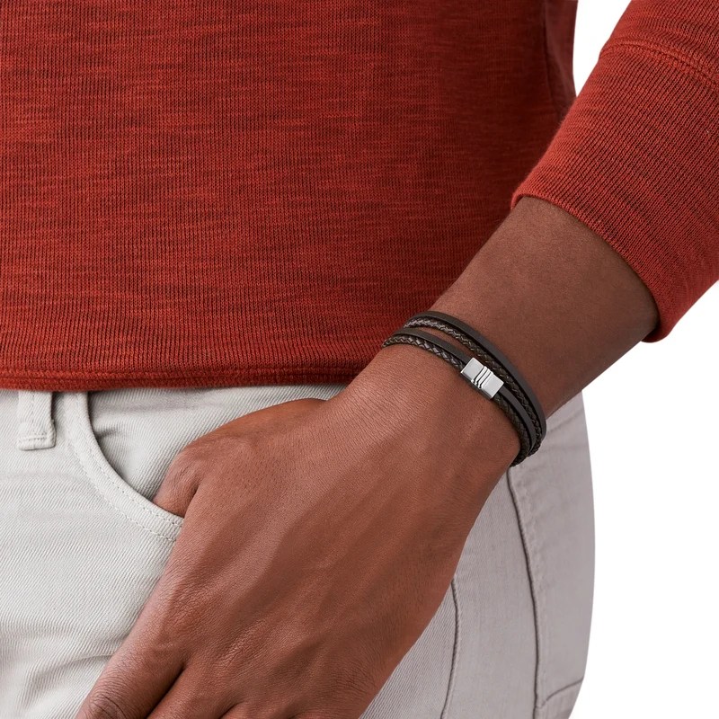 Fossil Vintage herren Armband Braun JF02934040