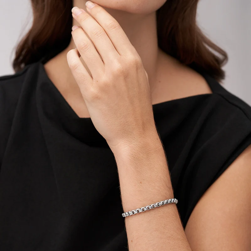 Fossil Silberfarbene Armband JF04562040