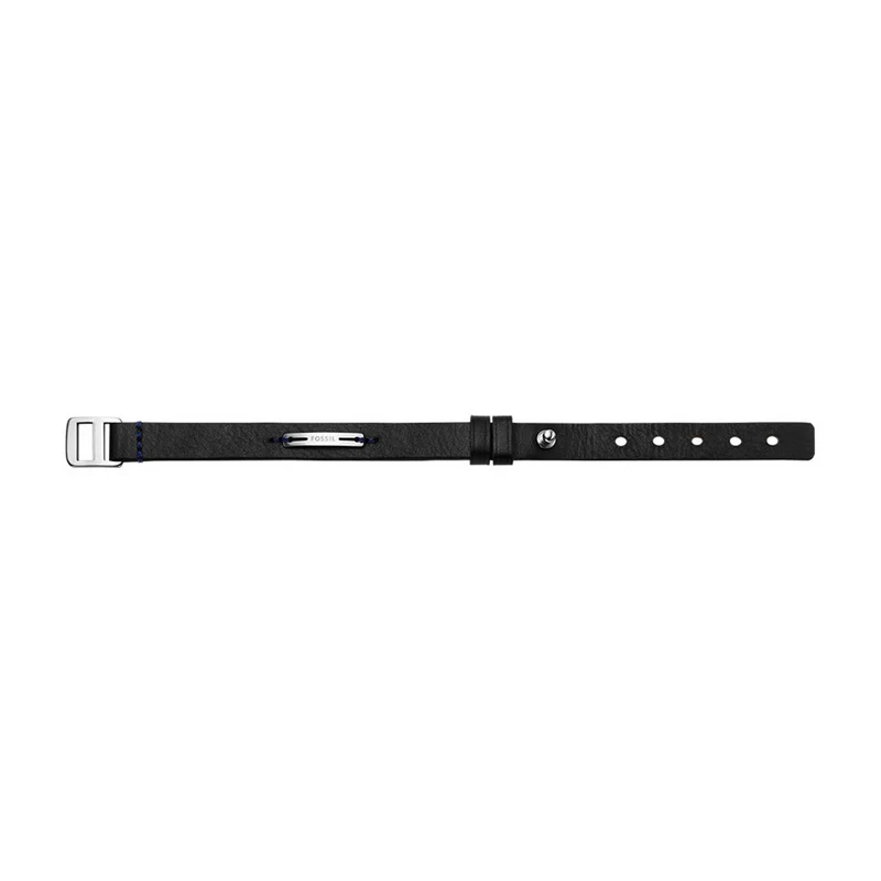 Fossil Machine Leather Men's Bracelet JF04964040