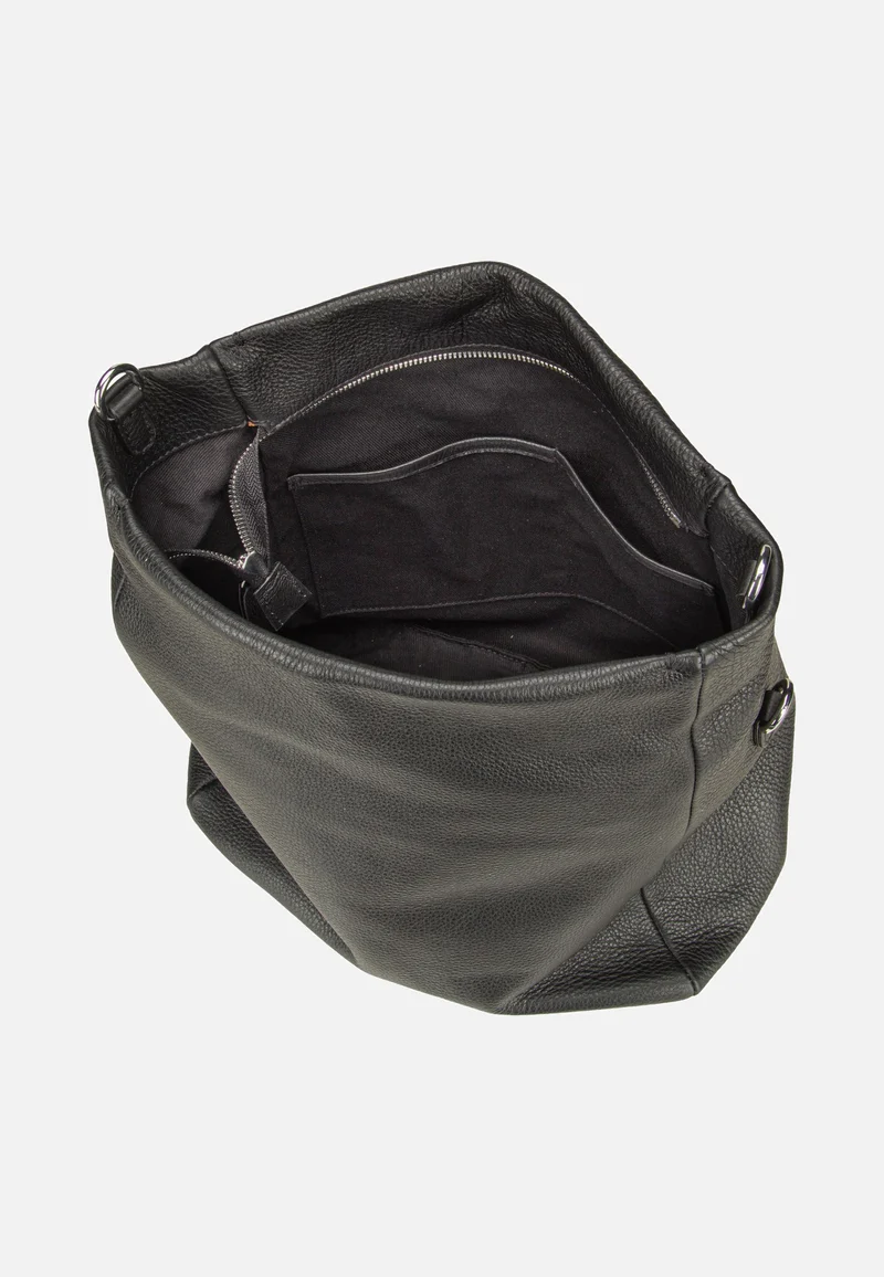 Raquel Small Black/Nickel - Hobo Bag