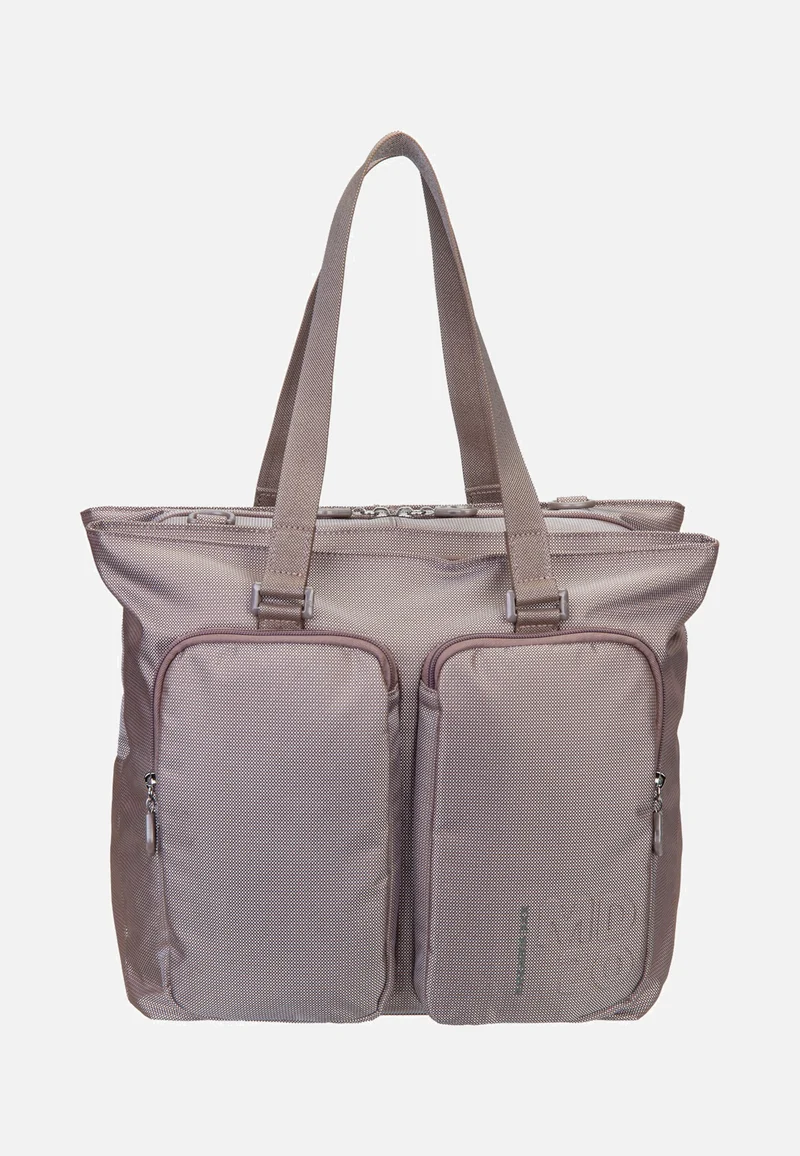 MD20 Double Zip QMT73 Taupe - Shopper