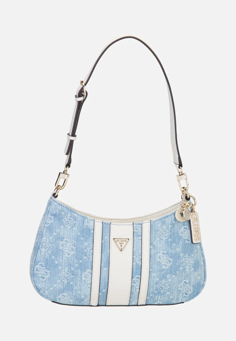 Noelle II Top Zip 72180 Denim Logo - Schultertasche