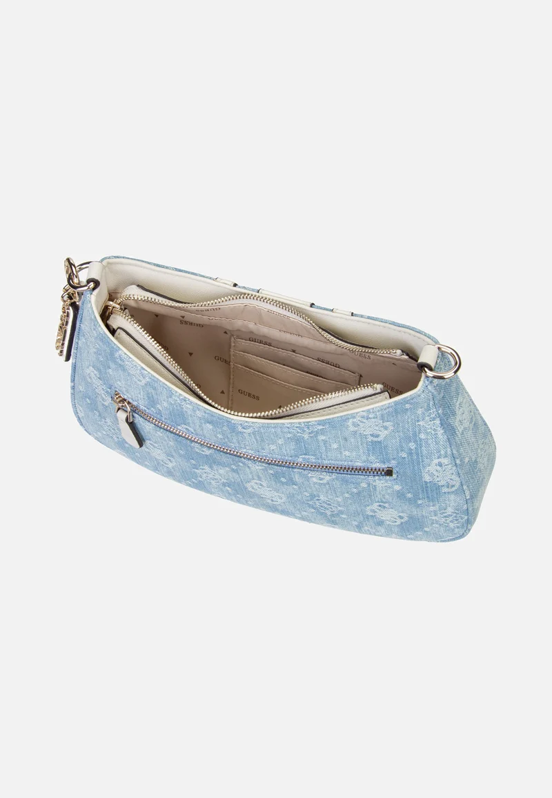 Noelle II Top Zip 72180 Denim Logo - Schultertasche