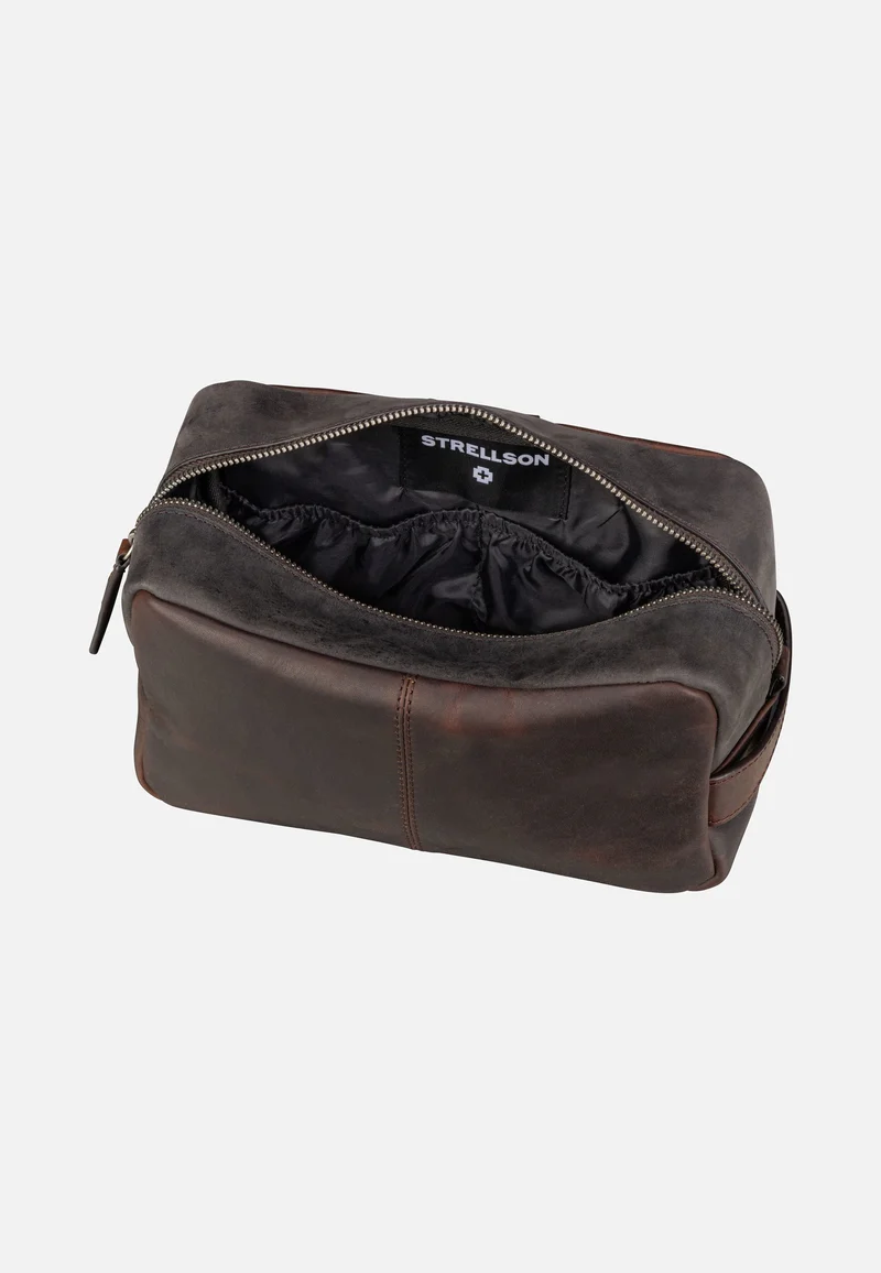 Brick Lane Dick Washbag SHZ Dark Brown - Kulturbeutel