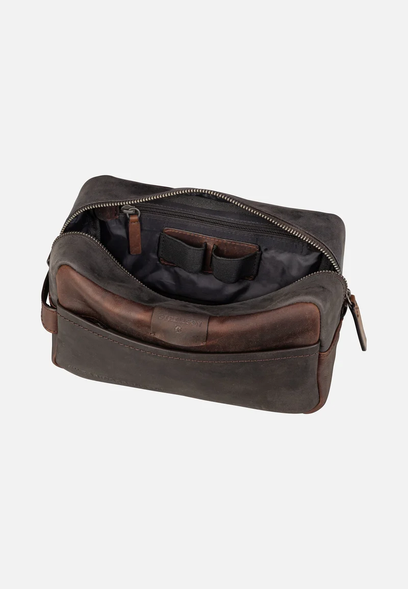 Brick Lane Dick Washbag SHZ Dark Brown - Kulturbeutel