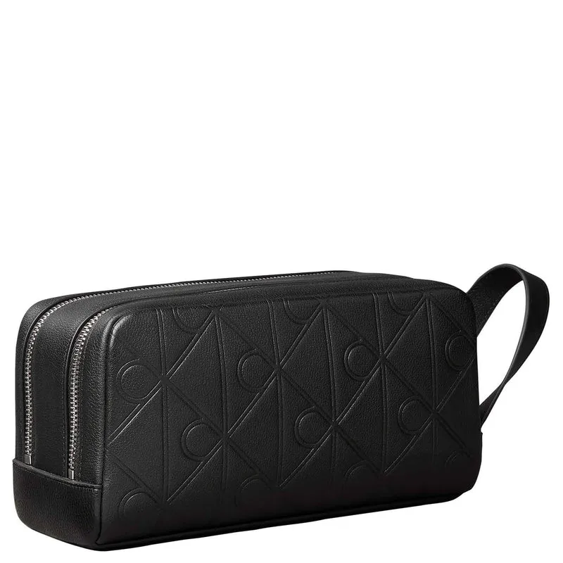 Calvin Klein XL Emblem - Kulturbeutel 24 cm (black)