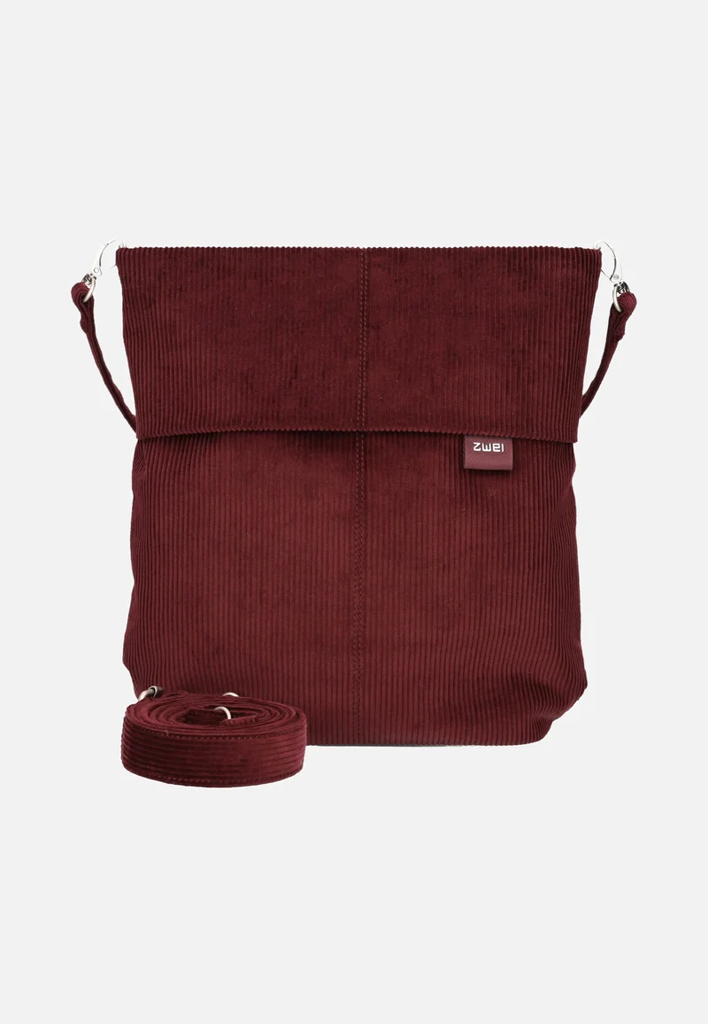Mademoiselle M12 Cord/Bordeaux - Hobo Bag