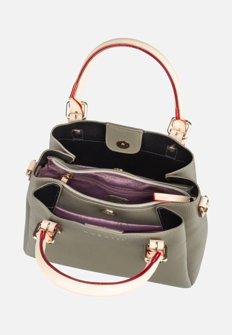 Ella Top Handle M Olive - Henkeltasche