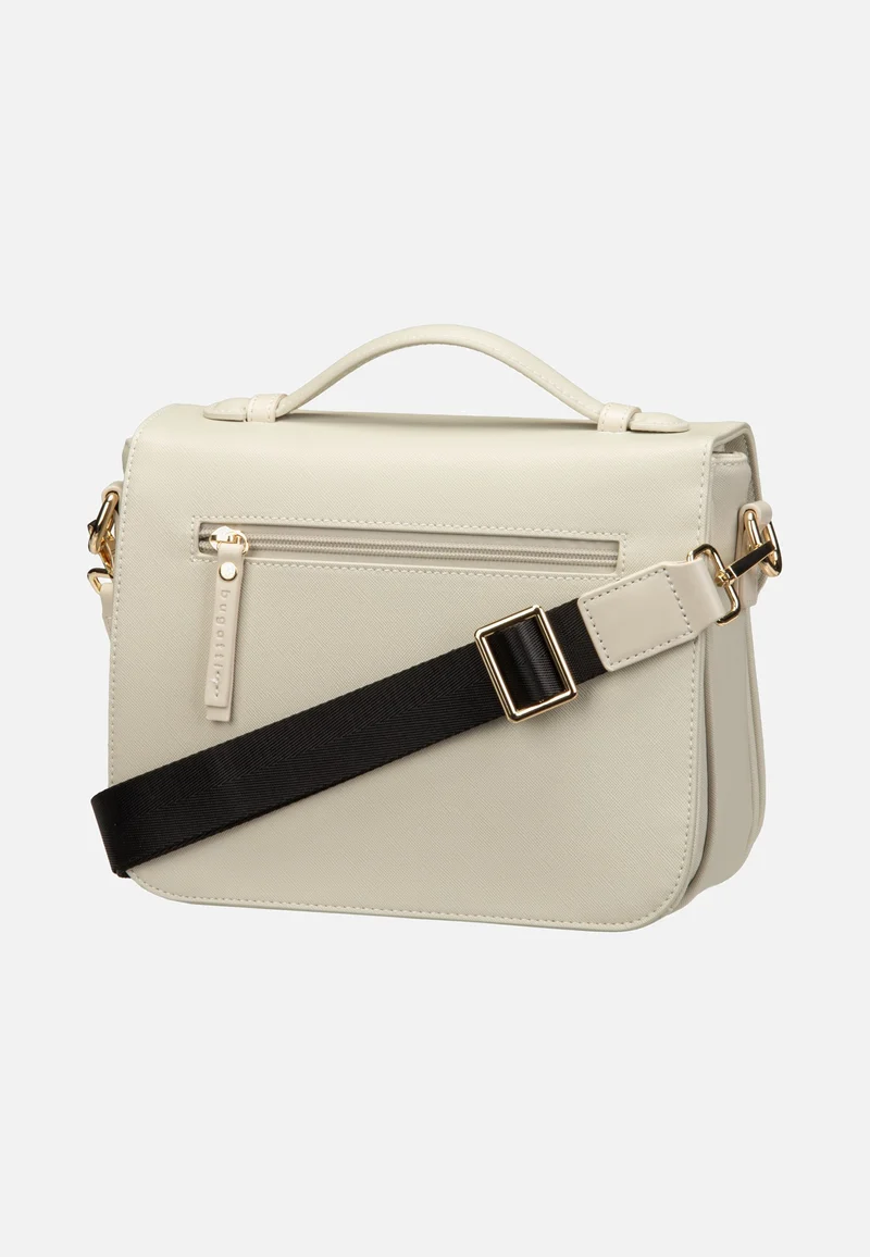 Ella Saffiano Classic Bag Beige - Umhängetasche