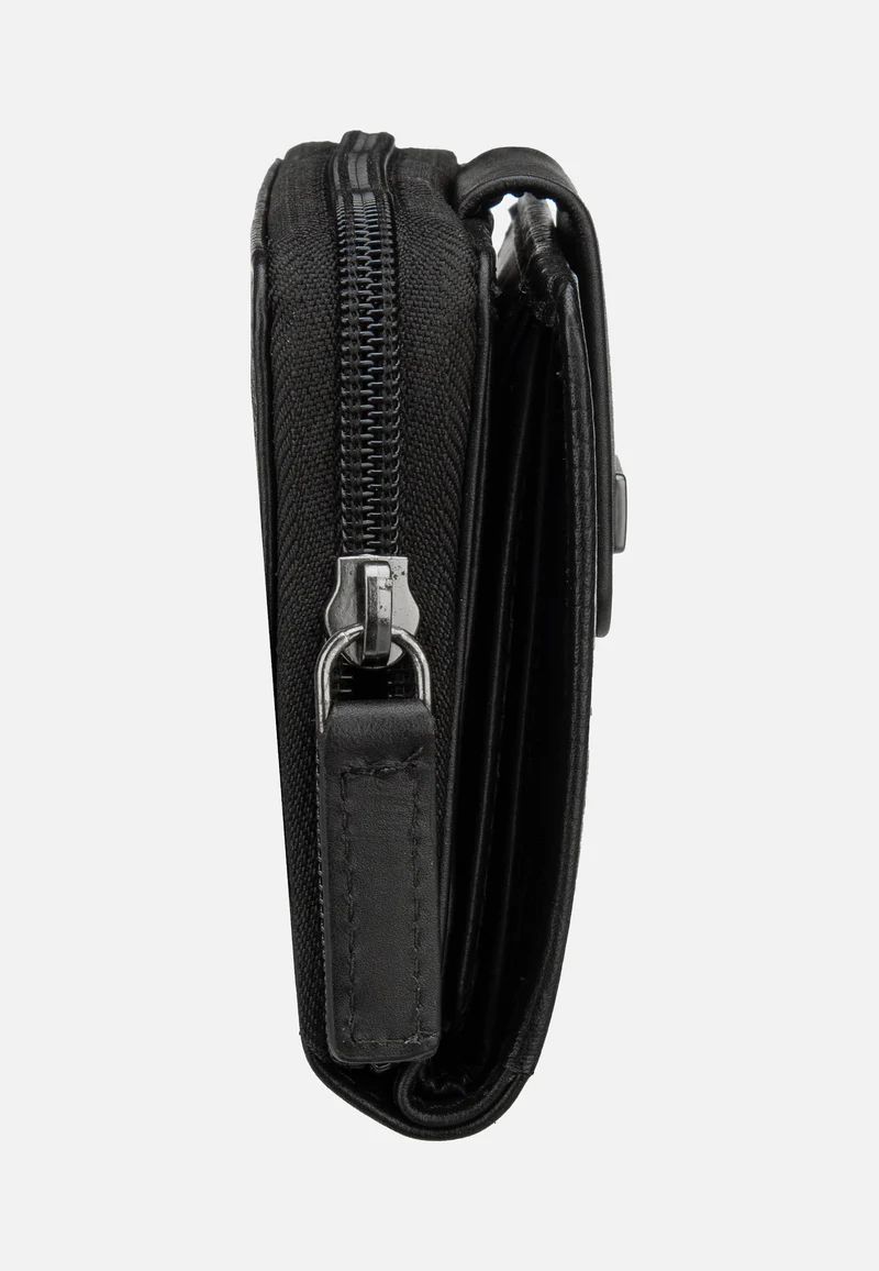 Sina Ladies Zip II Schwarz - Portemonnaie