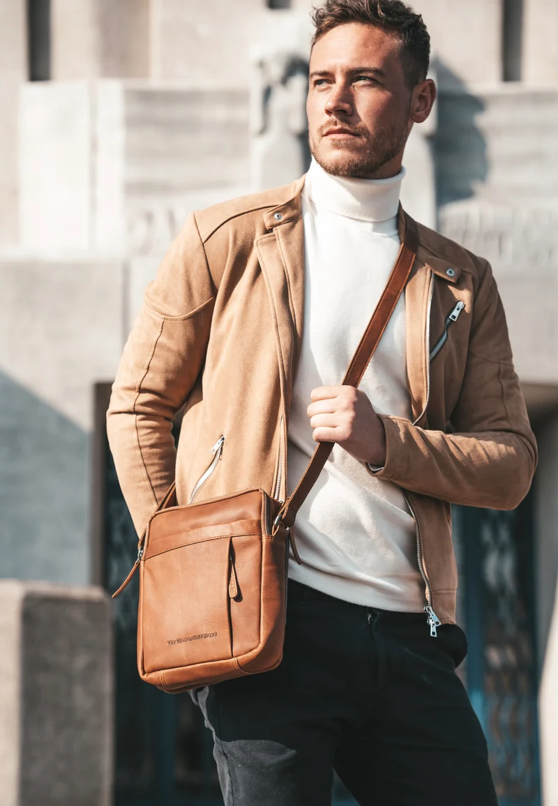 Alva 0955 Cognac - Crossbody Bag