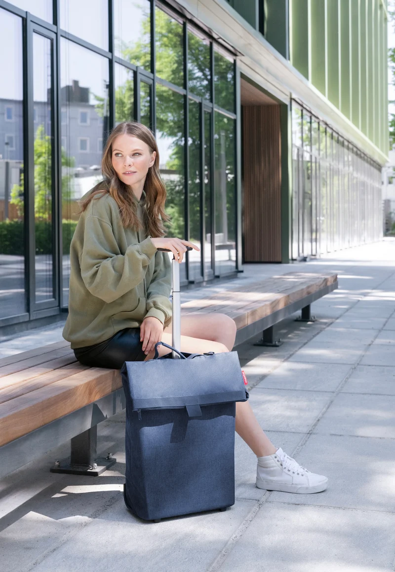 Trolley M Twist Navy - Einkaufstrolley