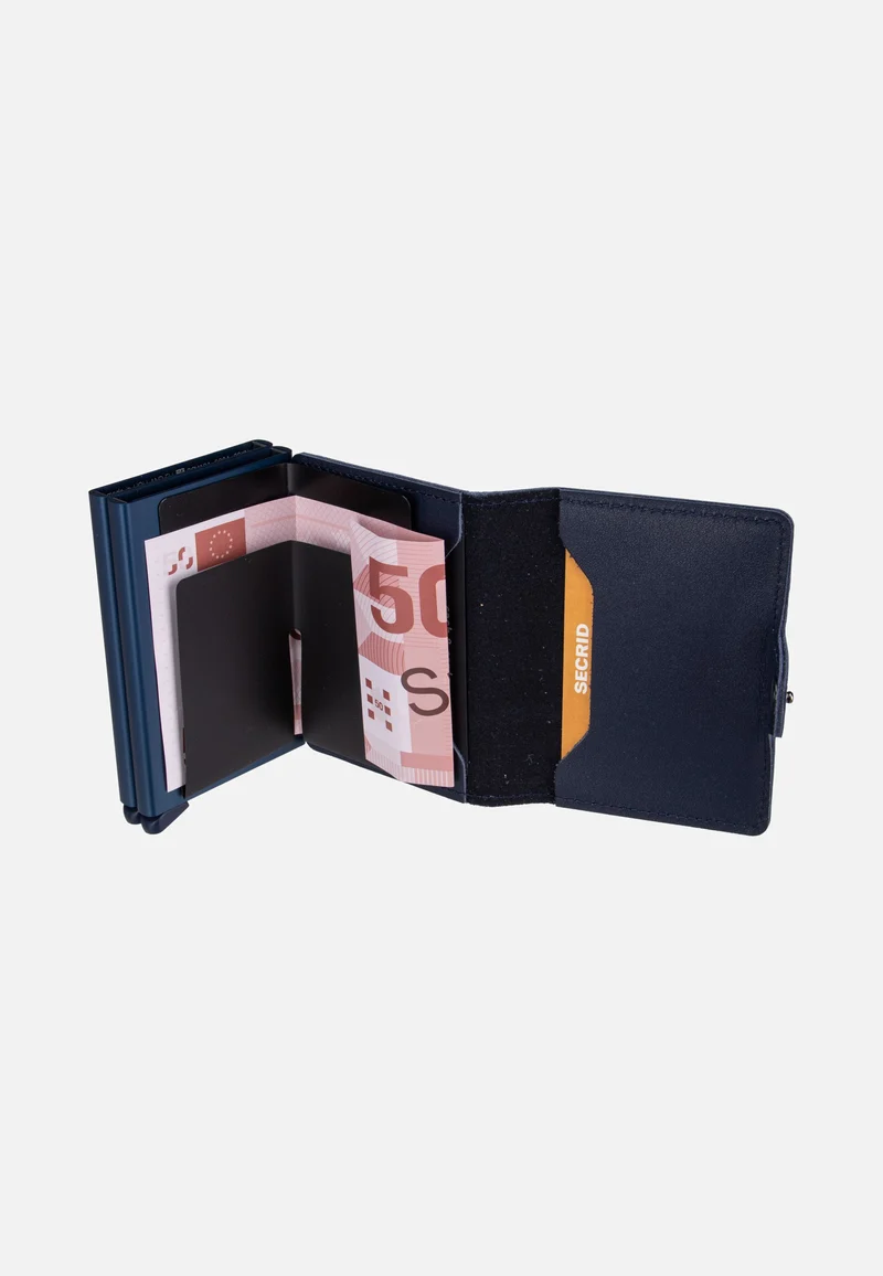 Twinwallet Original Navy-Navy - Portemonnaie