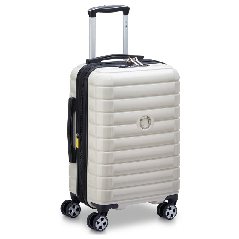 Delsey Paris Shadow 5.0 - 4-Rollen-Kabinentrolley USB 55 cm (elfenbein)