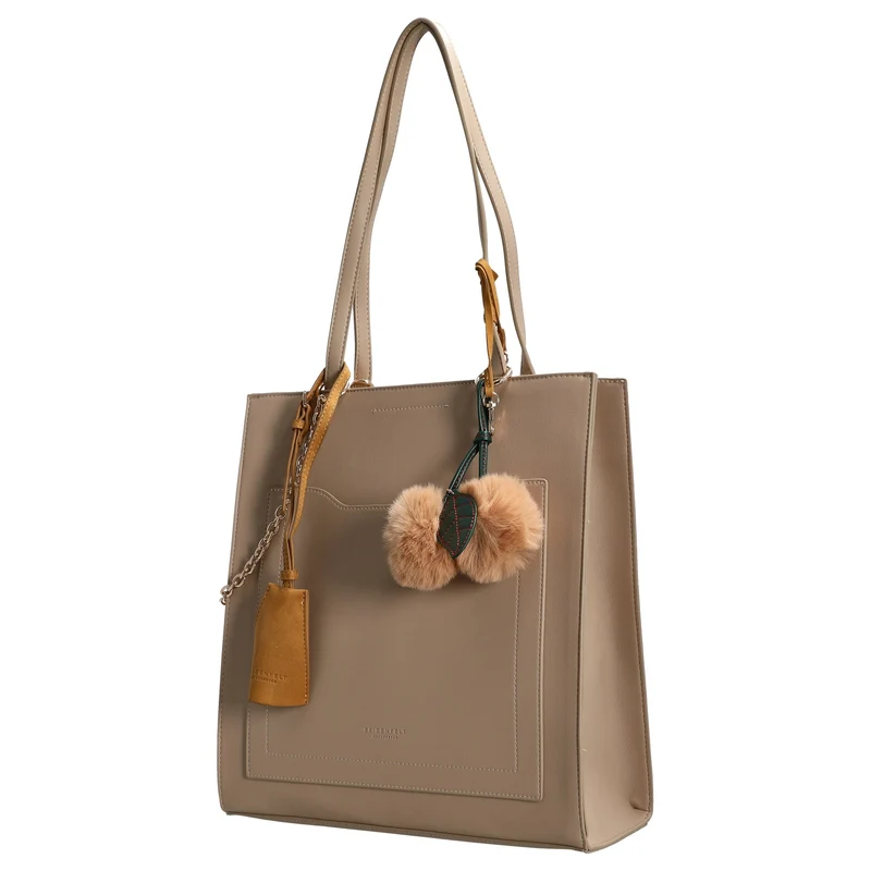 Seidenfelt Lyby - Shopper 34 cm (warm beige)