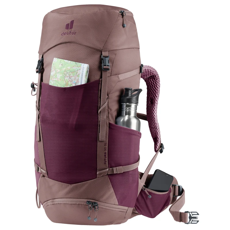 Deuter Futura 30 SL - Wanderrucksack 63 cm (cassis-ashrose)