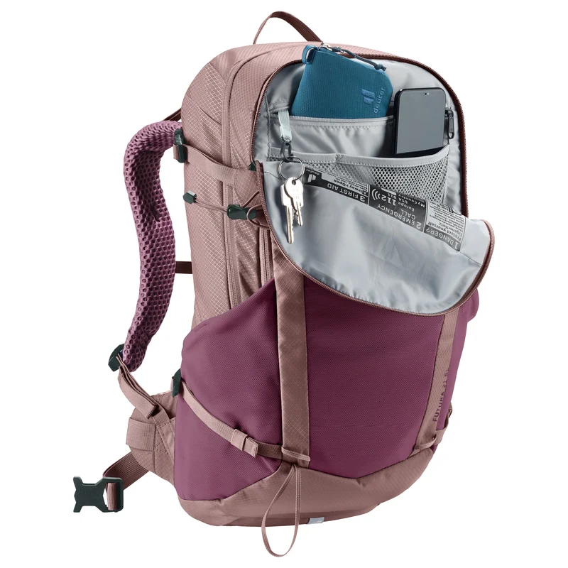 Deuter Futura 21 SL - Wanderrucksack 50 cm (cassis-ashrose)
