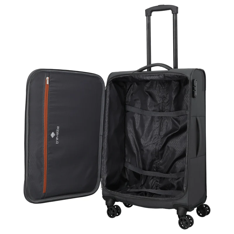 Travelite Priego - 4-Rollen-Trolley 66 cm (anthracite)