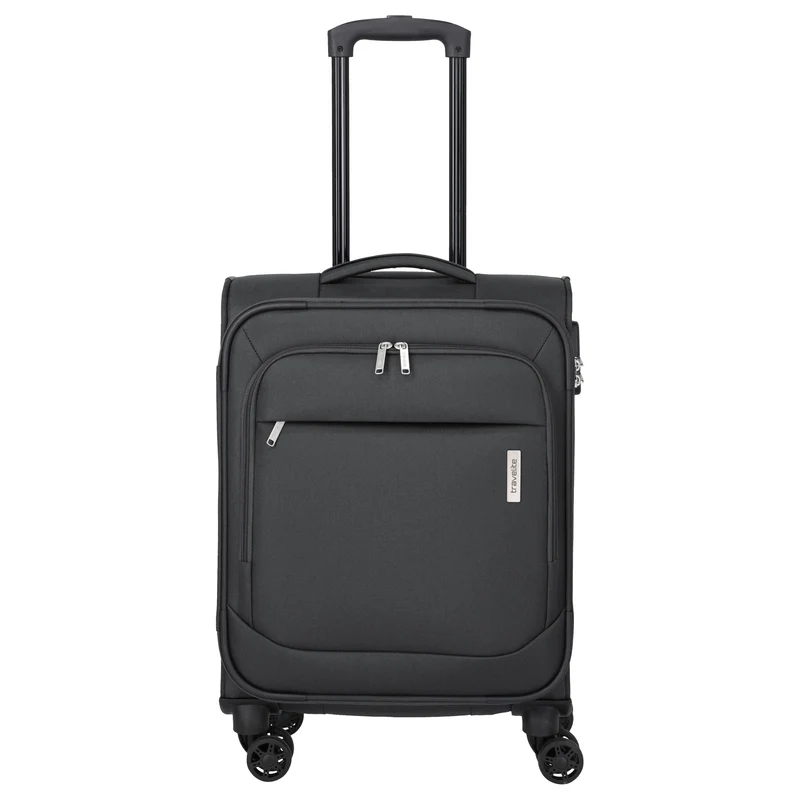 Travelite Priego - 4-Rollen-Kabinentrolley 55 cm (anthracite)