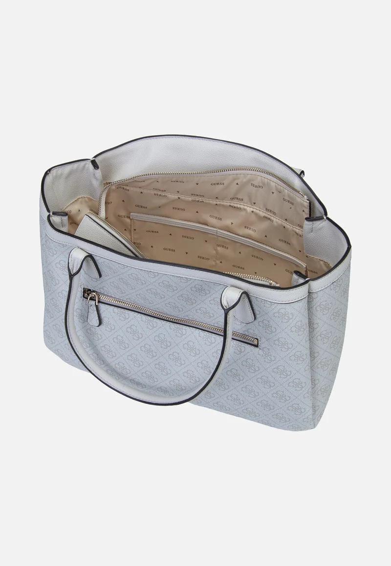 Lindsey 49230 Bone Logo - Shopper