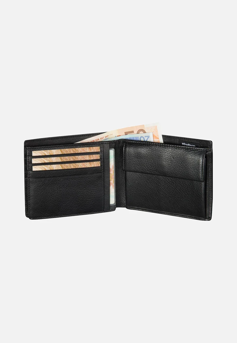 Carter Bill Fold H8 Black - Portemonnaie