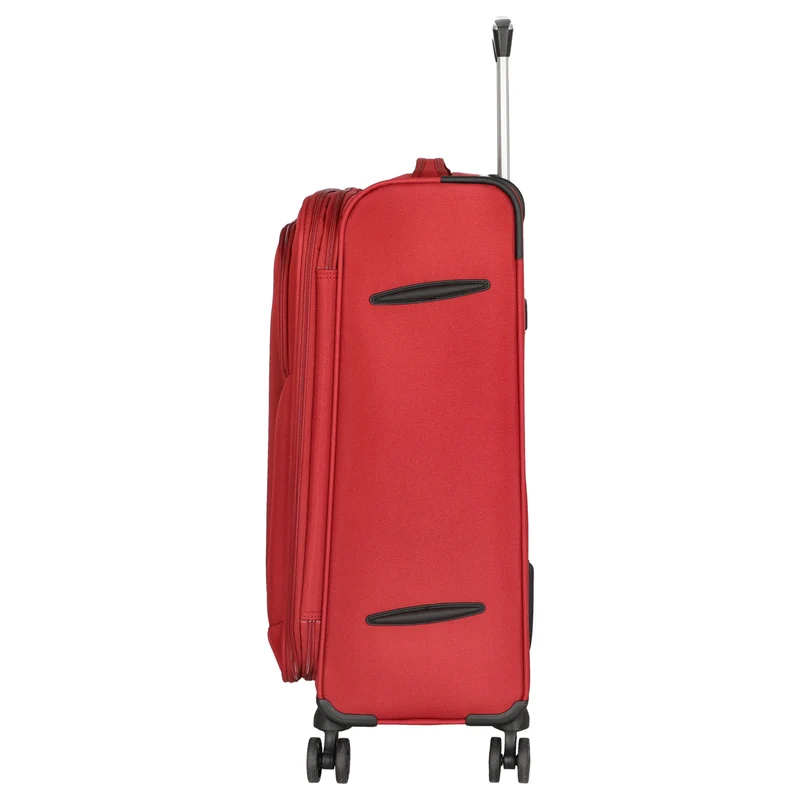 D&N Travel Line 6804 - 4-Rollen-Trolley M 66 cm (dunkelrot)