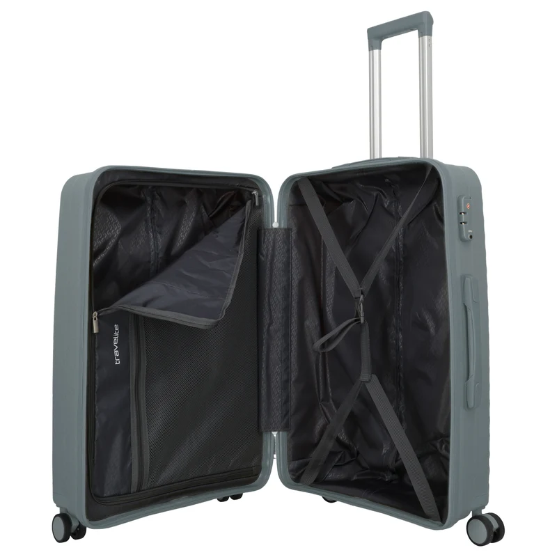Travelite Pacific - 4-Rollen-Trolley 67 cm (anthracite)