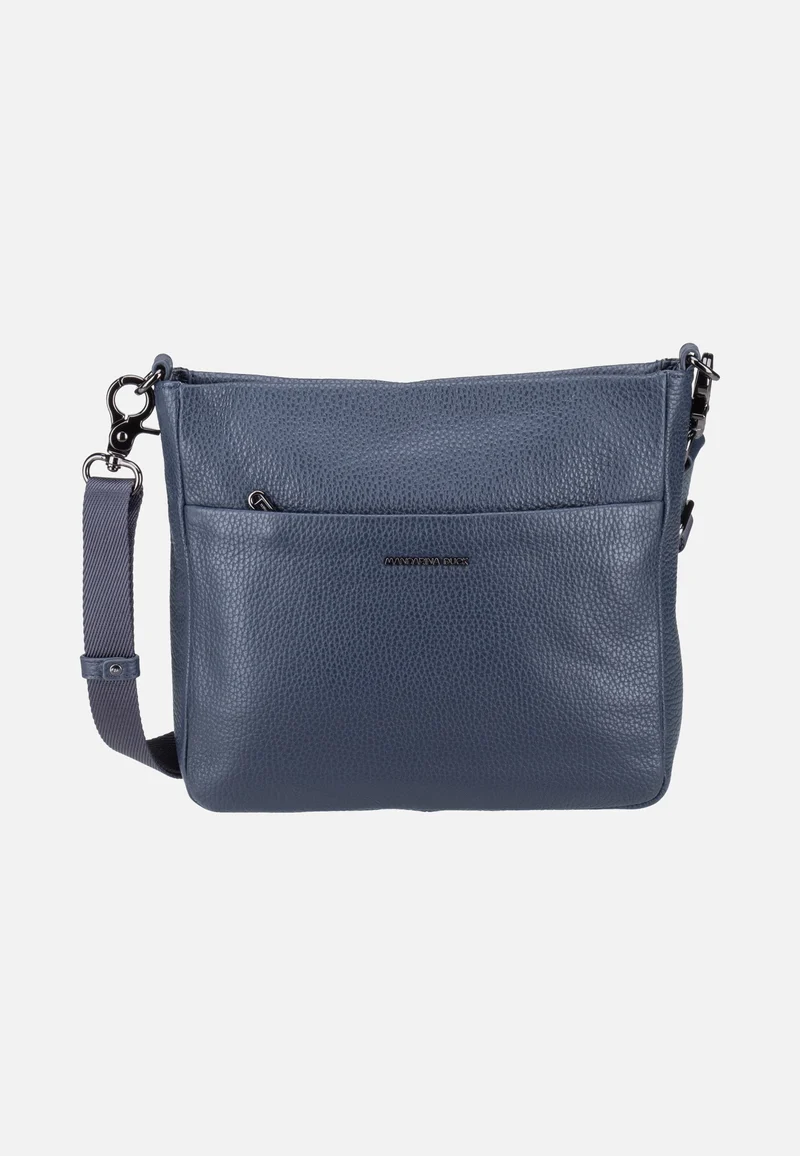 Mellow Leather Squared FZT17 Dress Blue - Crossbody Bag