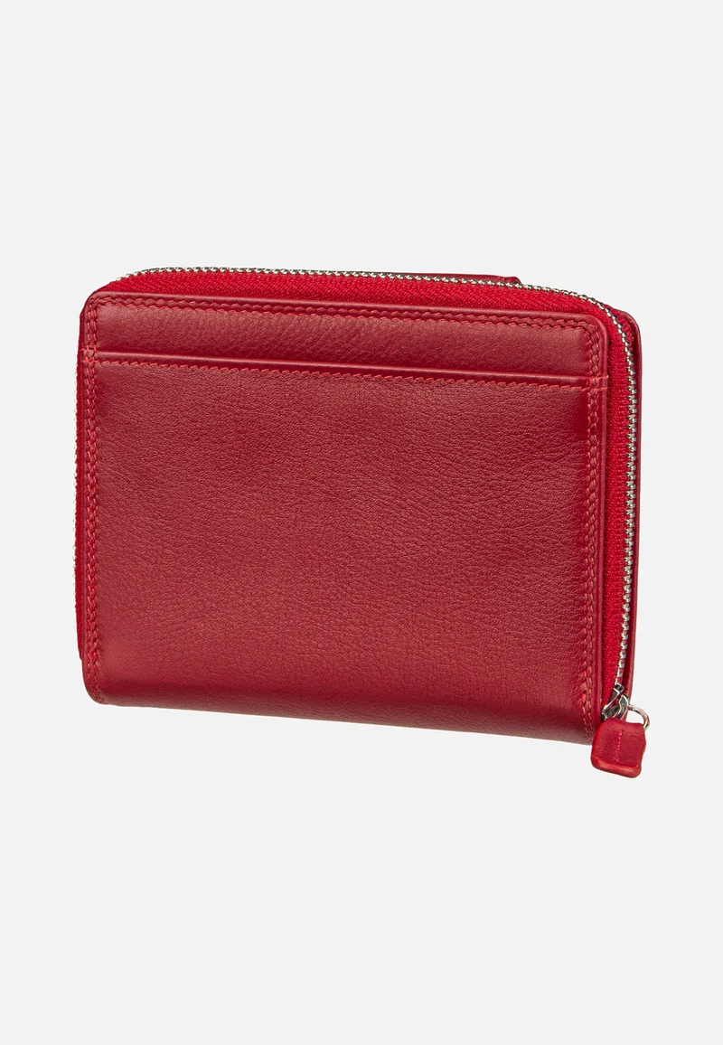 Golf RFID Zip-Wallet M 12Cs Red - Portemonnaie