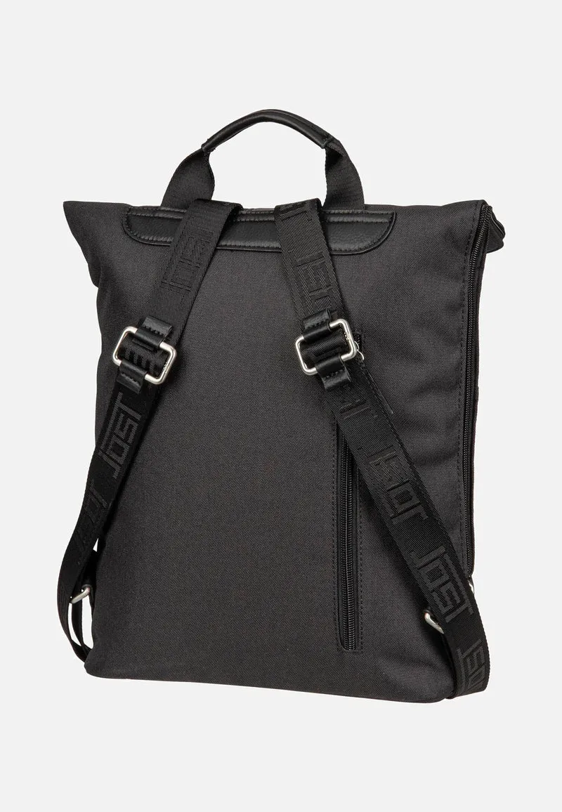 Bergen 1606 Schwarz - Rolltop Rucksack