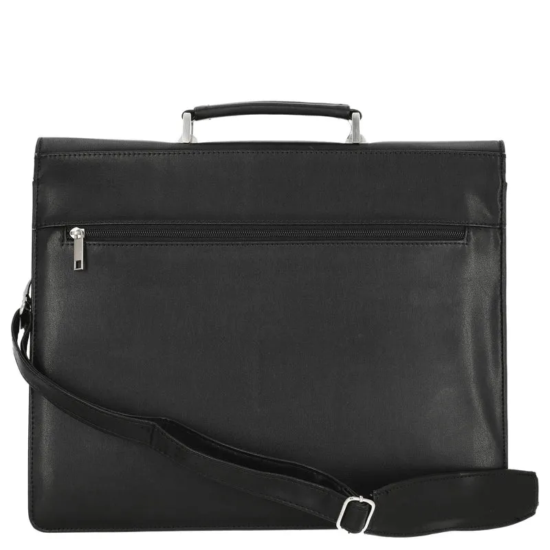D&N Basic Line PU - Aktentasche 40 cm (Farbe: schwarz)