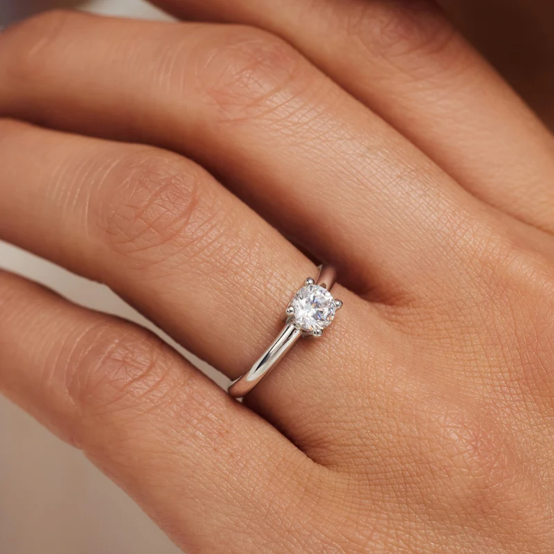 Isabel Bernard Saint Germain Soleil 14 Karat | Weißgold Ring IB330072-50