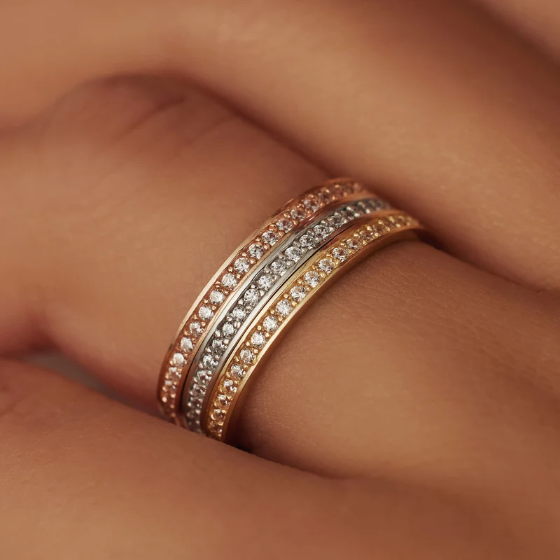 Isabel Bernard Saint Germain Merle 14 Karat | Weißgold Ring IB330052-60
