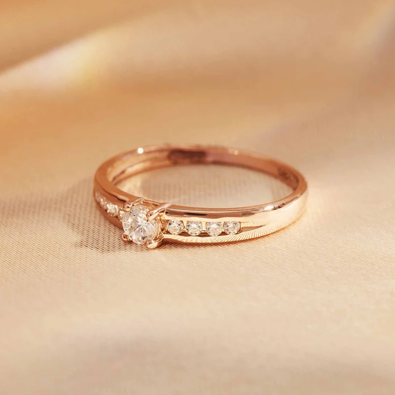 Isabel Bernard La Concorde Estee 14 Karat | Roségold Ring IB330075-50