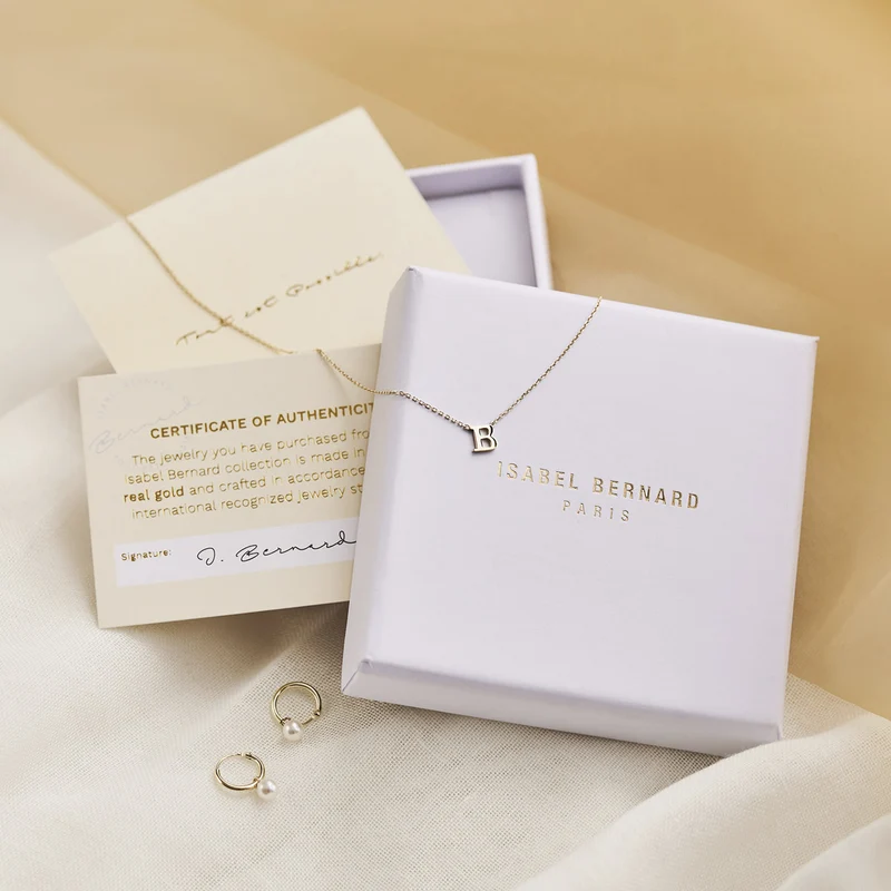 Isabel Bernard Saint Germain Estee 14 Karat | Weißgold Ring IB330073-50