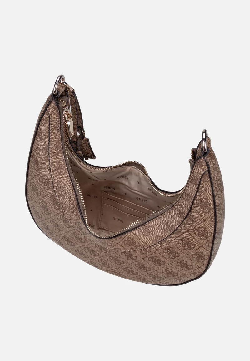 Lindsey 49010 Latte Logo - Hobo Bag