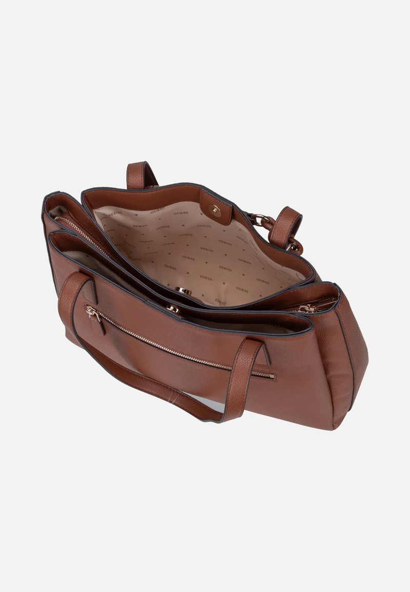 Camelia 3 Comp 42230 Cognac - Schultertasche