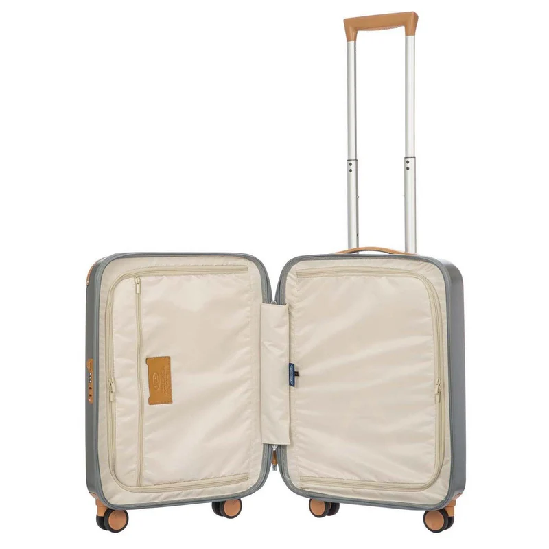 Brics Amalfi - 4-Rollen-Kabinentrolley S 55 cm (silver)