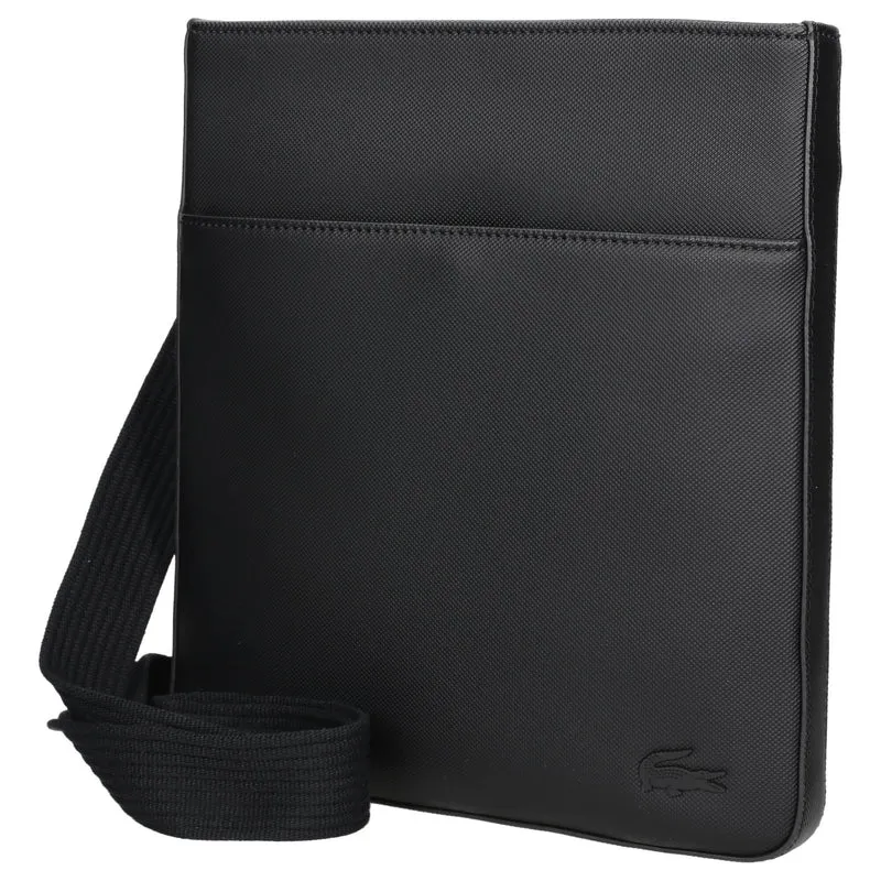 Lacoste Men's Classic - Umhängetasche 28 cm (black)