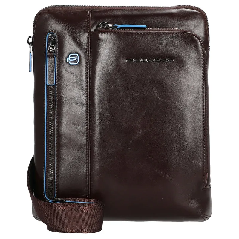 Piquadro Blue Square - Schultertasche 24.5 cm (mahogany)