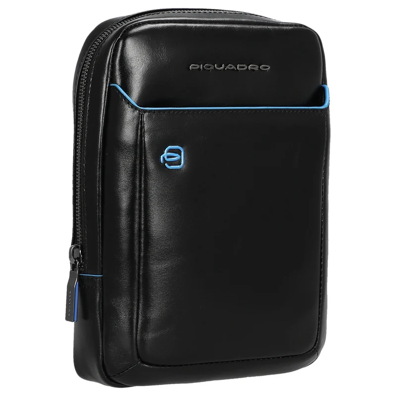 Piquadro Blue Square - Umhängetasche 22 cm (black)