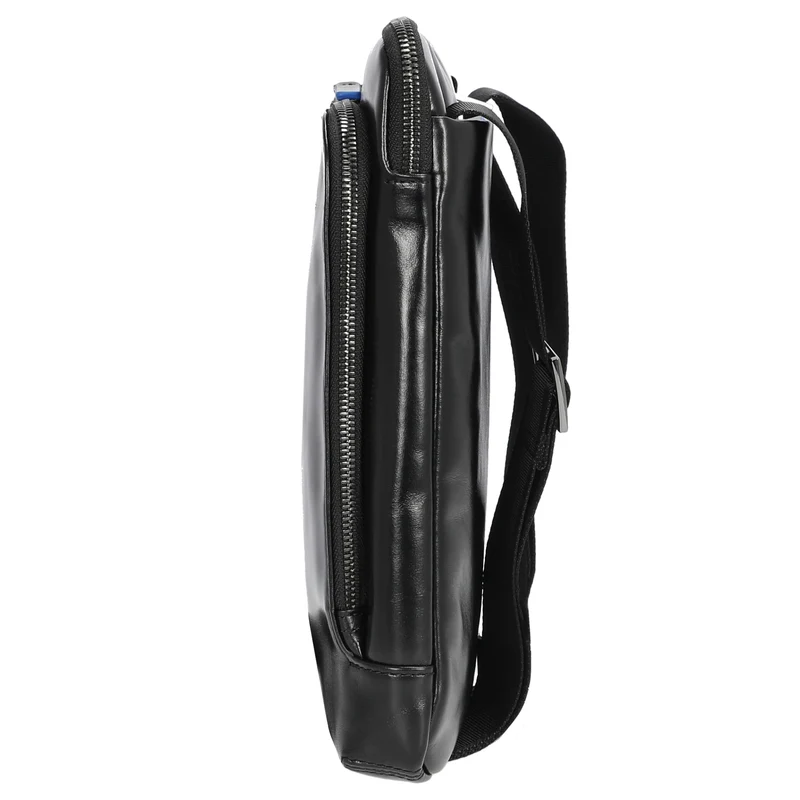 Piquadro Blue Square - Schultertasche 24.5 cm (black)