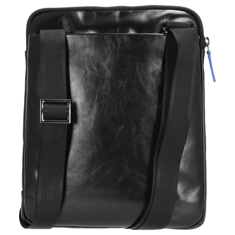 Piquadro Blue Square - Schultertasche 24.5 cm (black)