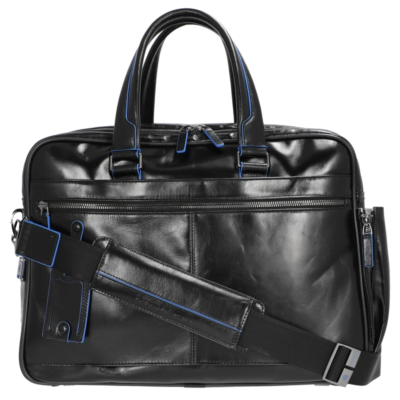 Piquadro Blue Square - Aktentasche 15" 41 cm erw. (black)