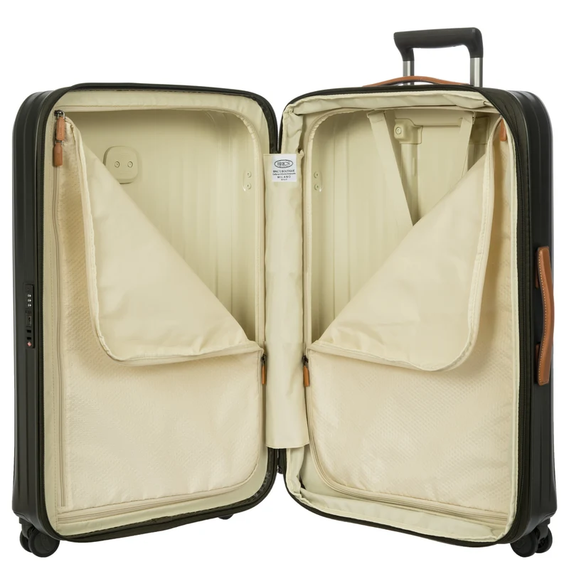 Brics Taormina - 4-Rollen-Trolley L 75 cm erw. (olive)