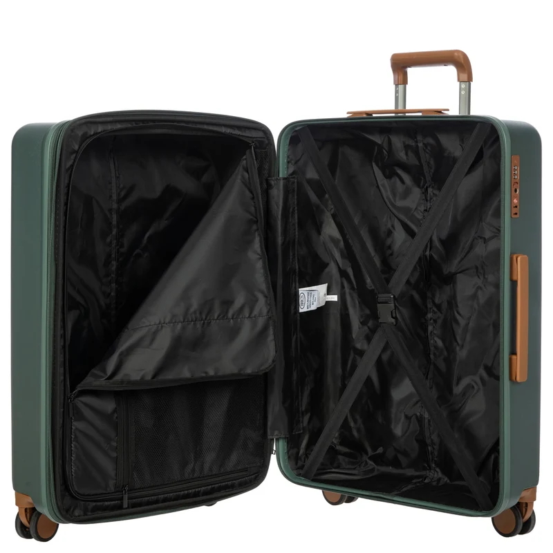 Brics Ferrara - 4-Rollen-Trolley M 67 cm erw. (green)