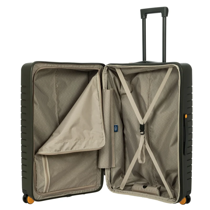 Brics BY Ulisse - 4-Rollen-Trolley L 79 cm erw. (olive)