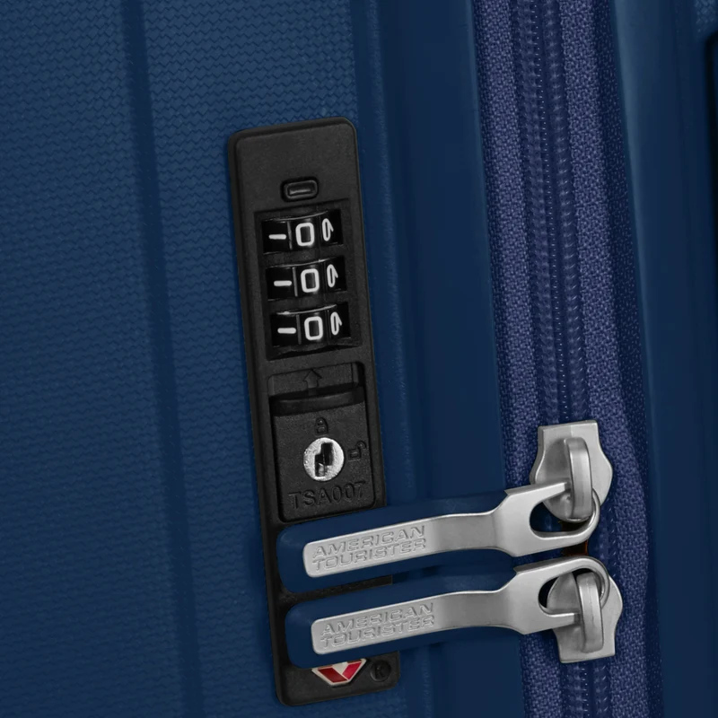 American Tourister Rejoy - 4-Rollen-Trolley 77 cm (blau)