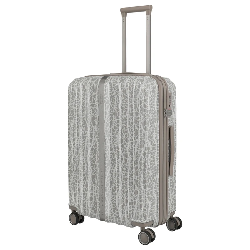 Travelite LASCANA Edition - 4-Rollen-Trolley 65 cm erw. (champagne)